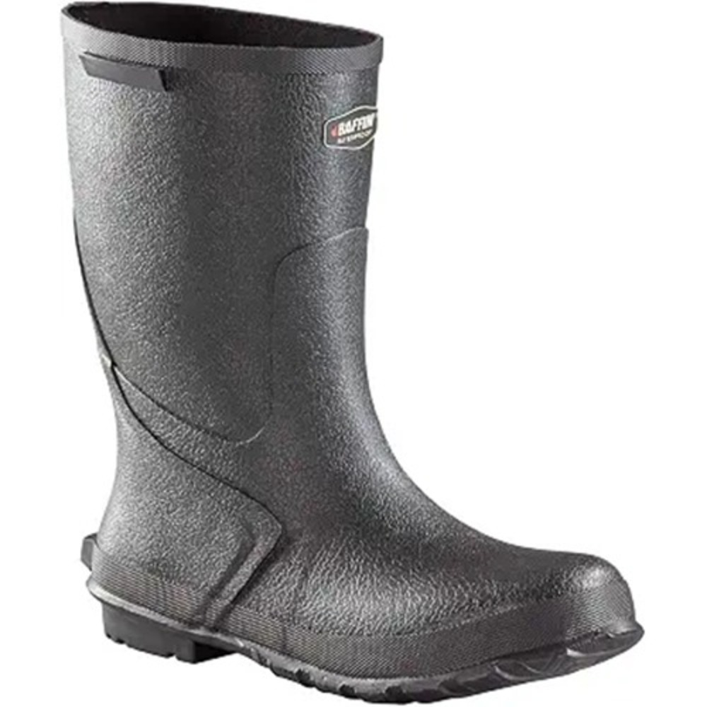 Baffin Steel Shank Sinker Men's Rain Winter Boots, Black, Size 8
